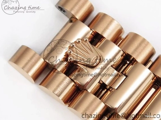Day 1:1 Tiffany RAF Stone Edition on Best RG Blue RG Date A2836 Dial Bracelet Roman 36 0523